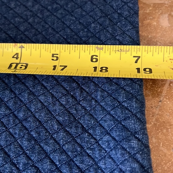 Pure Jill, indigo, denim color Zip up hoodie, lightweight jacket. Size XS - Picture 7 of 7